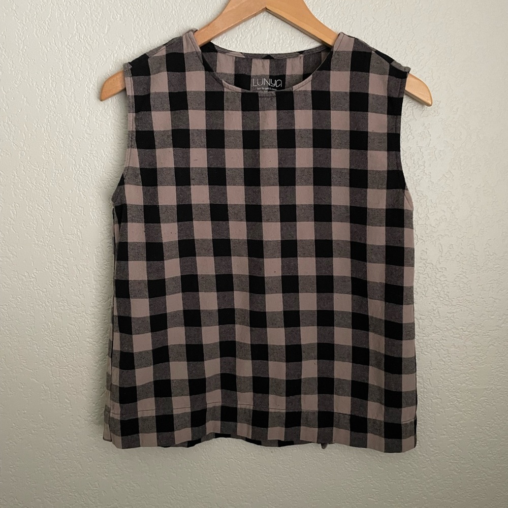 Lunya Buffalo Plaid Tank Top